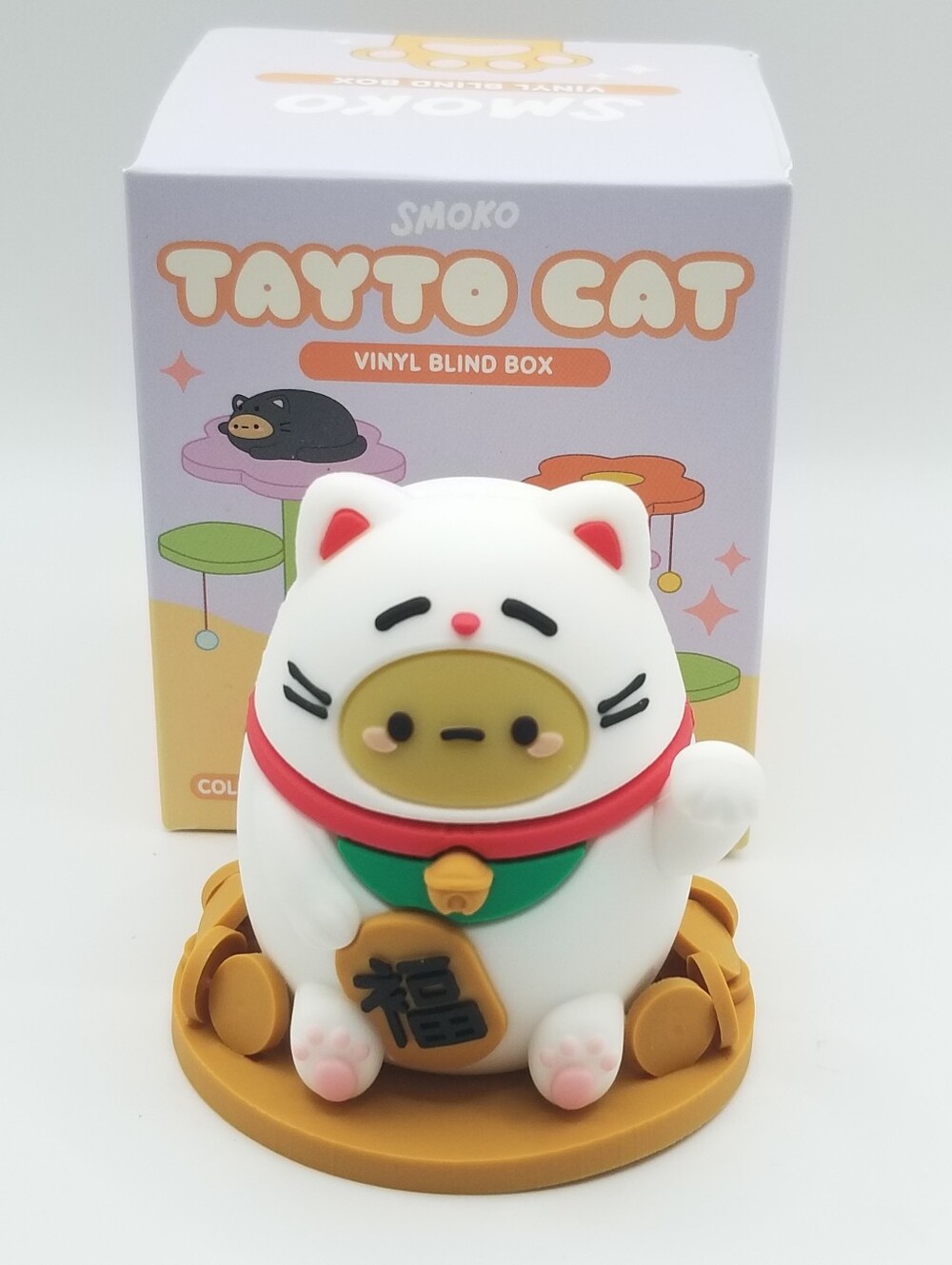 Smoko Cat Tayto Blind Box Series: Lucky Cat Tayto Figure